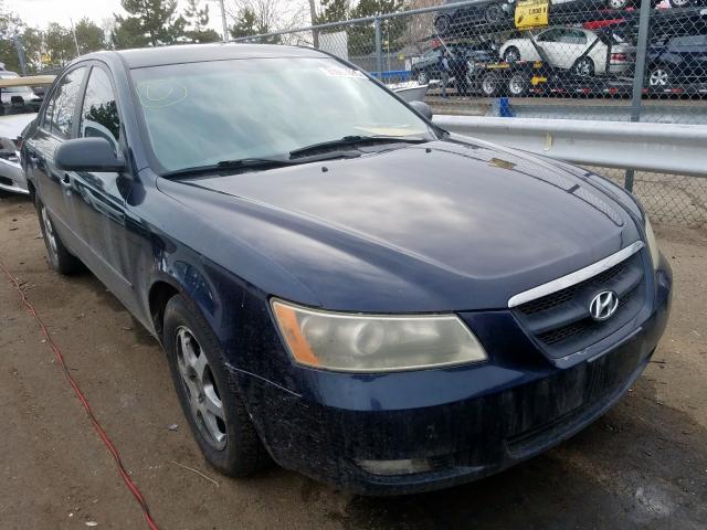 5NPEU46F26H038547 - 2006 HYUNDAI SONATA GLS  photo 1