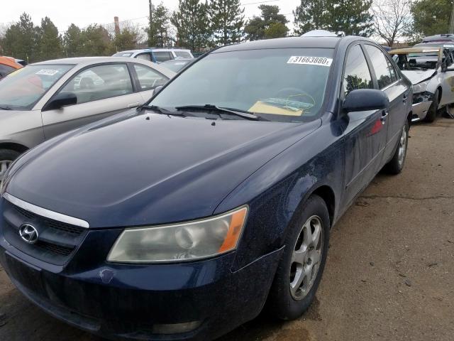 5NPEU46F26H038547 - 2006 HYUNDAI SONATA GLS  photo 2