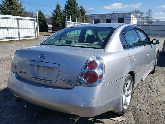 1N4BL11D45C182823 - 2005 NISSAN ALTIMA SE SILVER photo 4