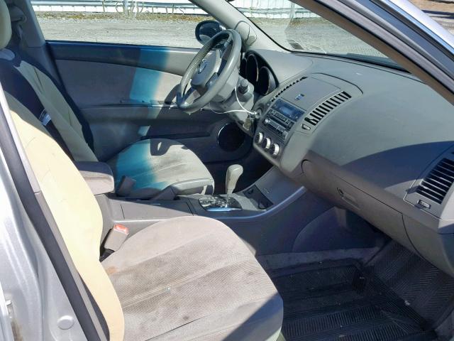 1N4BL11D45C182823 - 2005 NISSAN ALTIMA SE SILVER photo 5