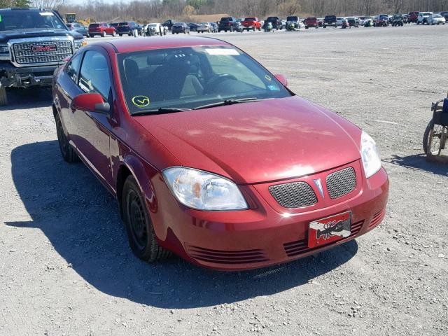1G2AS18H697134213 - 2009 PONTIAC G5 MAROON photo 1