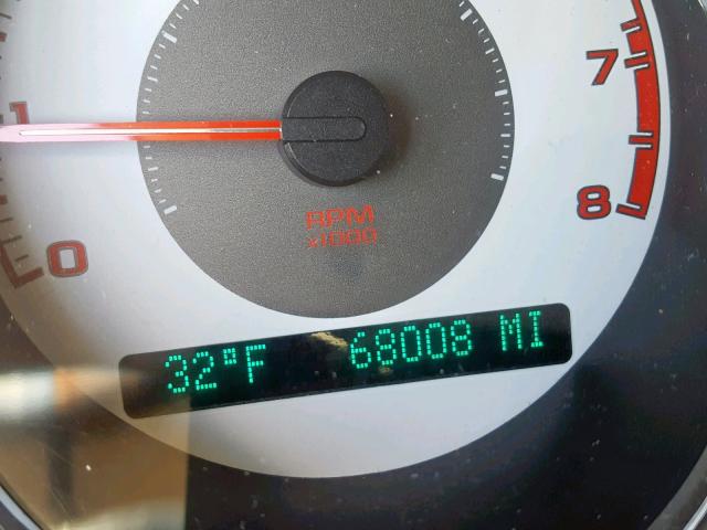 1G2AS18H697134213 - 2009 PONTIAC G5 MAROON photo 8