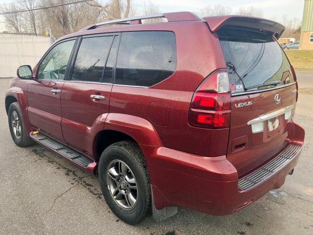 JTJBT20X890174708 - 2009 LEXUS GX 470 RED photo 5