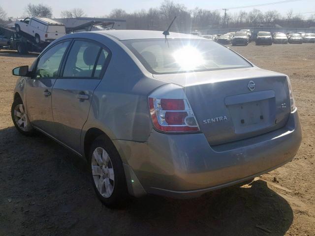 3N1AB61E47L661879 - 2007 NISSAN SENTRA 2.0 GRAY photo 3