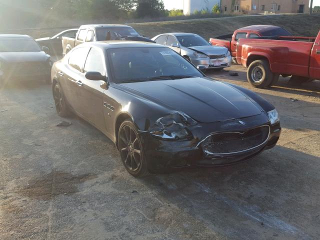 ZAMF39A97003124 - 2007 MASERATI QUATTROPOR BLACK photo 1