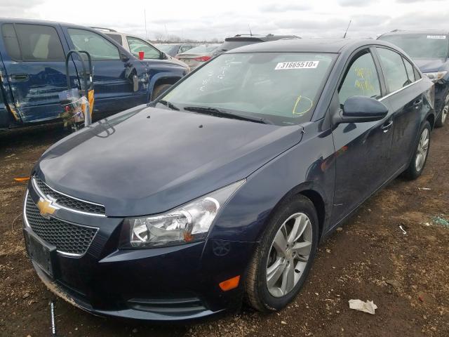 1G1P75SZ5E7202973 - 2014 CHEVROLET CRUZE  photo 2