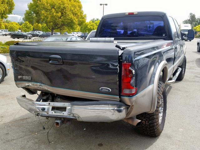 1FTSW31S5XEA79431 - 1999 FORD F350 SRW S BLACK photo 4