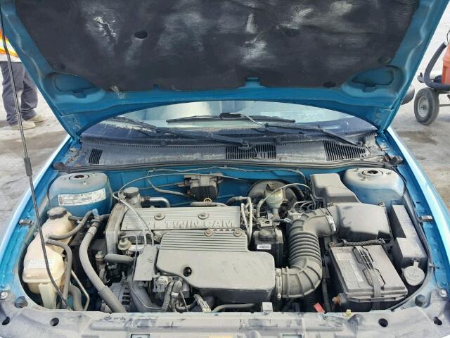 1G1JF12T5Y7242231 - 2000 CHEVROLET CAVALIER Z TURQUOISE photo 7