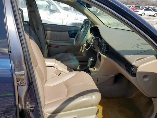 2G4WB55K321297411 - 2002 BUICK REGAL LS BLUE photo 5