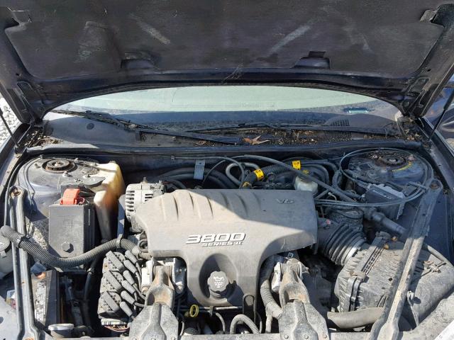 2G4WB55K321297411 - 2002 BUICK REGAL LS BLUE photo 7