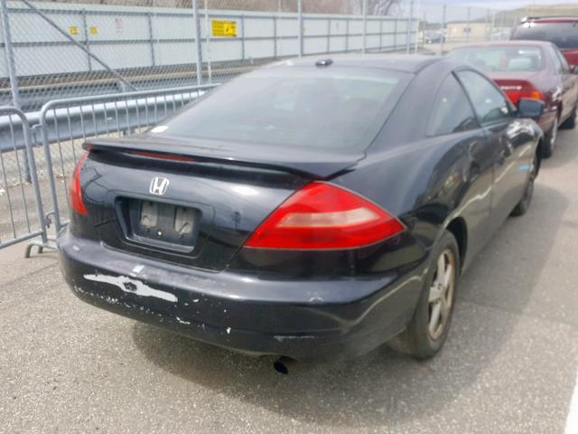 1HGCM72624A003219 - 2004 HONDA ACCORD EX BLACK photo 4