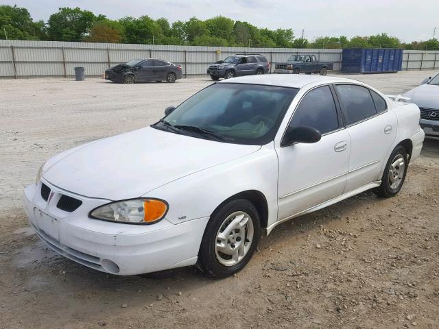 1G2NF52EX4M696282 - 2004 PONTIAC GRAND AM S WHITE photo 2