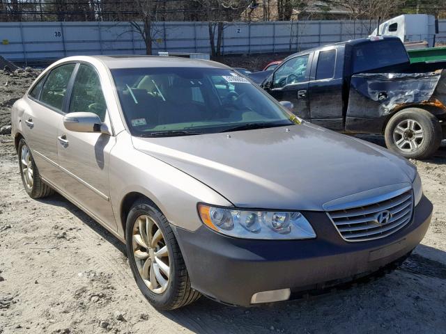 KMHFC46F18A257951 - 2008 HYUNDAI AZERA SE BEIGE photo 1