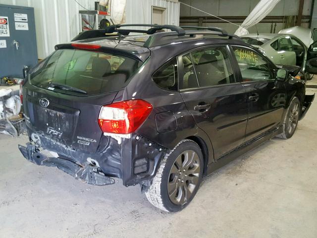 JF1GPAL67CH239816 - 2012 SUBARU IMPREZA SP GRAY photo 4