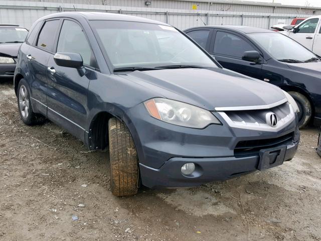 5J8TB18547A010002 - 2007 ACURA RDX TECHNO GRAY photo 1