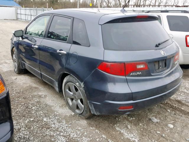 5J8TB18547A010002 - 2007 ACURA RDX TECHNO GRAY photo 3