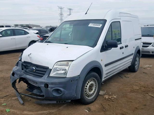 NM0LS7AN3BT045507 - 2011 FORD TRANSIT CO WHITE photo 2