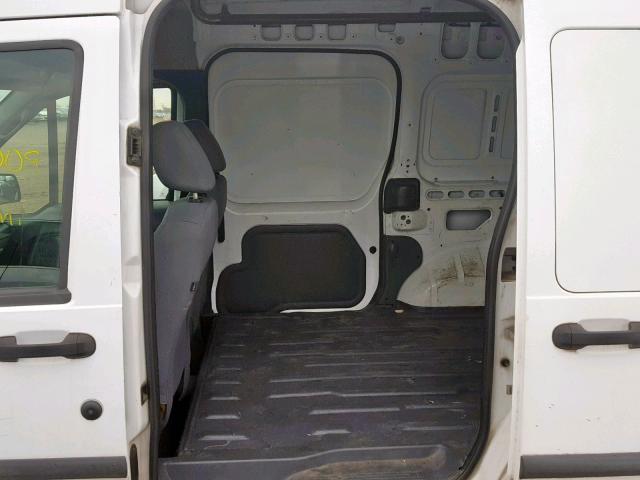 NM0LS7AN3BT045507 - 2011 FORD TRANSIT CO WHITE photo 6