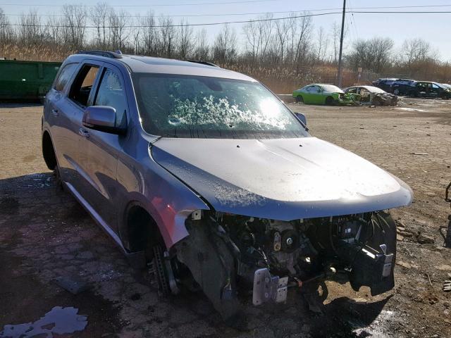 1C4RDJDG0HC945145 - 2017 DODGE DURANGO GT SILVER photo 1