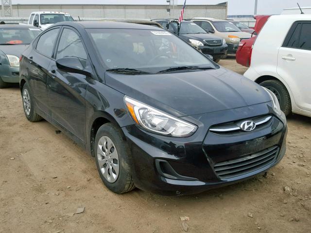 KMHCT4AE1GU947925 - 2016 HYUNDAI ACCENT SE BLACK photo 1