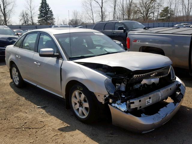 1MEHM40107G600301 - 2007 MERCURY MONTEGO LU SILVER photo 1