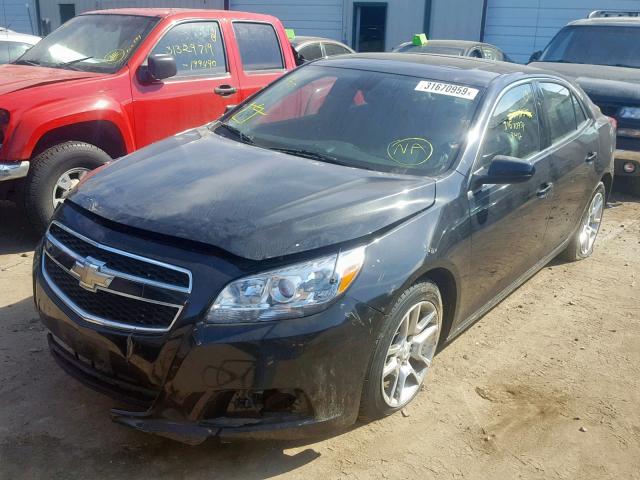 1G11D5RR2DF109093 - 2013 CHEVROLET MALIBU 1LT 黑色 照片 2