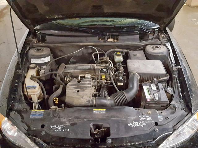 1G2NF52FX3C156430 - 2003 PONTIAC GRAND AM S BLACK photo 7