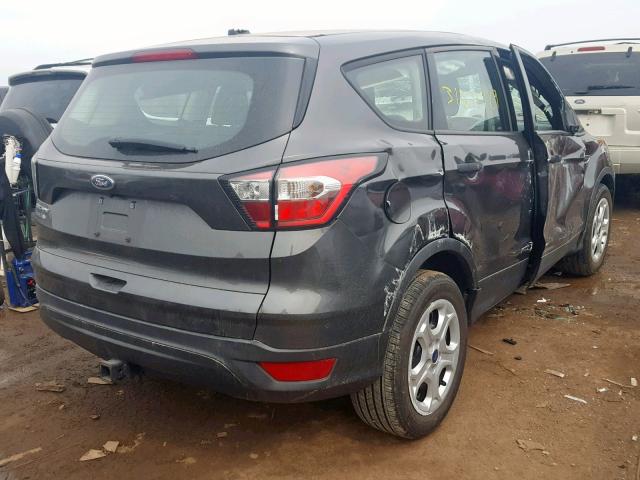 1FMCU0F79HUE13671 - 2017 FORD ESCAPE S GRAY photo 4