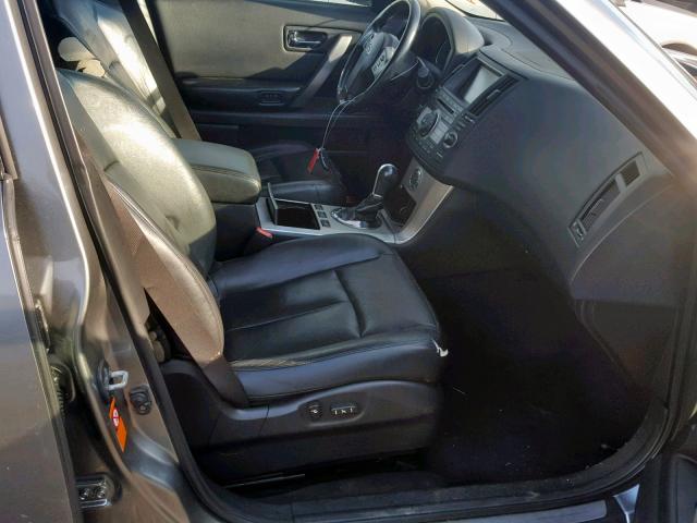 JNRAS08W66X208603 - 2006 INFINITI FX35 GRAY photo 5