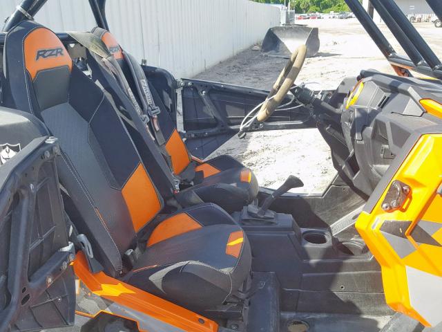 3NSVDE928GF457712 - 2016 POLARIS RZR XP TUR ORANGE photo 5