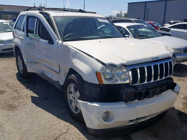 1J4HR58N85C559205 - 2005 JEEP GRAND CHER WHITE photo 1