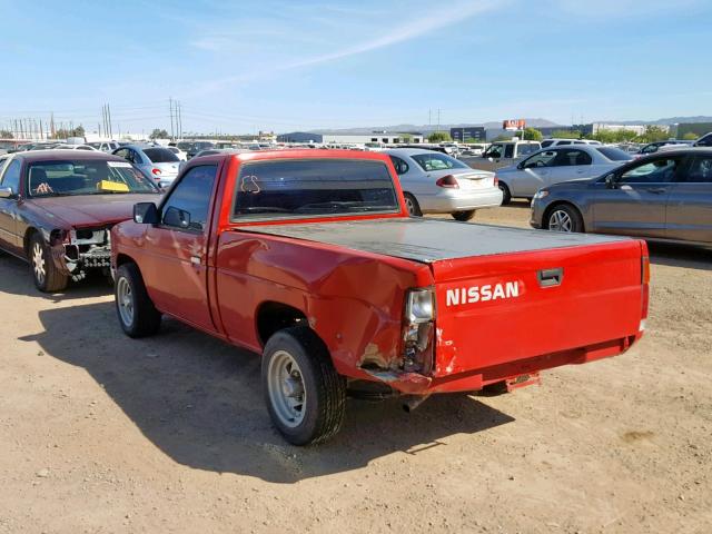 1N6SD11S9LC316161 - 1990 NISSAN D21 SHORT RED photo 3