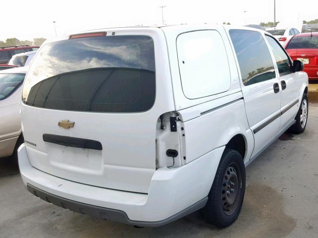 1GBDV13117D180416 - 2007 CHEVROLET UPLANDER I 白色 照片 4