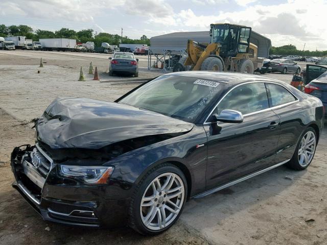 WAUVGAFR6FA042766 - 2015 AUDI S5 PRESTIG BLACK photo 2