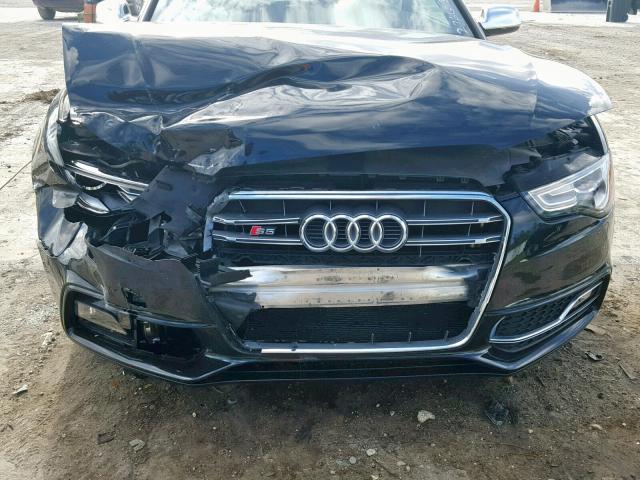 WAUVGAFR6FA042766 - 2015 AUDI S5 PRESTIG BLACK photo 9