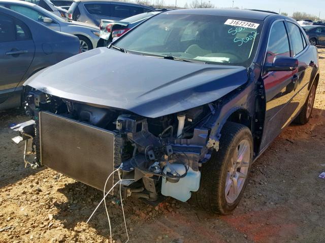 1G11C5SA6DF331563 - 2013 CHEVROLET MALIBU 1LT BLUE photo 2