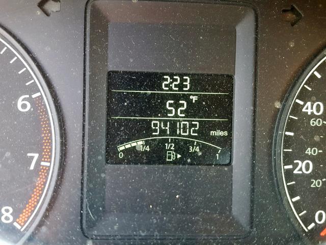 3VW1K7AJ5BM399953 - 2011 VOLKSWAGEN JETTA BASE SILVER photo 8