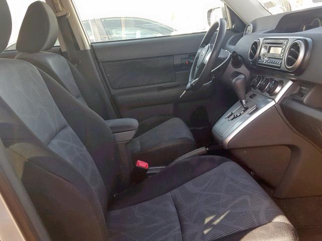 JTLZE4FE5B1126763 - 2011 TOYOTA SCION XB 银色 照片 5