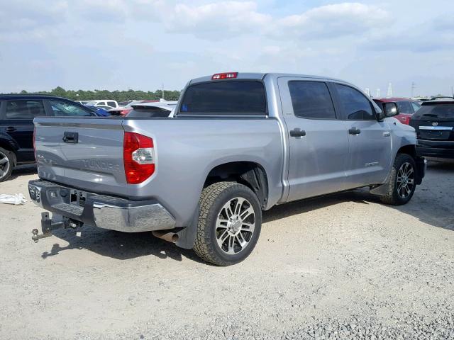 5TFDW5F16EX326820 - 2014 TOYOTA TUNDRA CRE SILVER photo 4