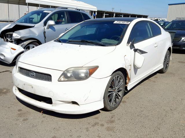 JTKDE177650037436 - 2005 TOYOTA SCION TC WHITE photo 2