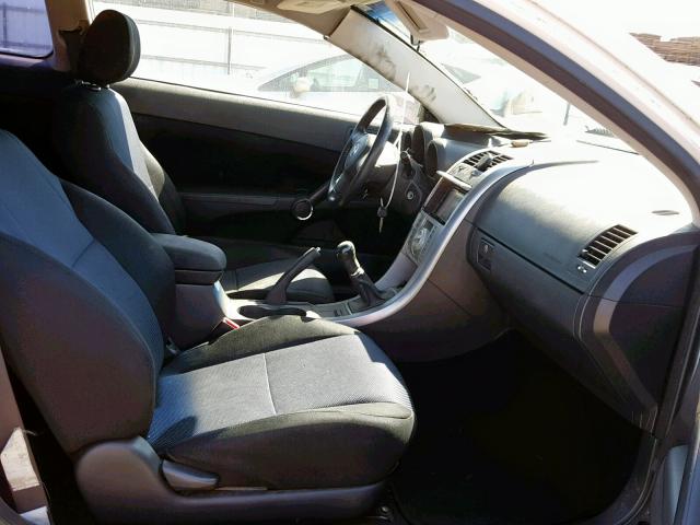 JTKDE177650037436 - 2005 TOYOTA SCION TC WHITE photo 5