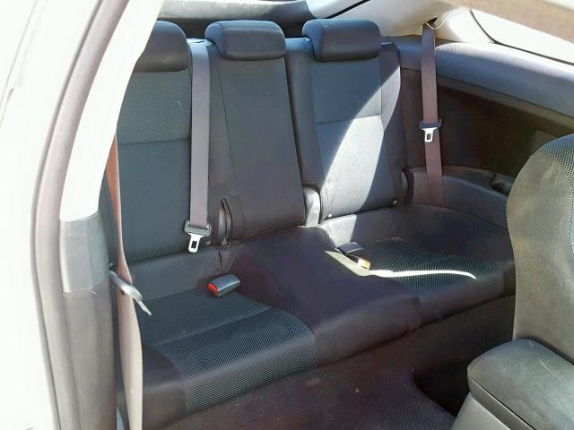 JTKDE177650037436 - 2005 TOYOTA SCION TC WHITE photo 6