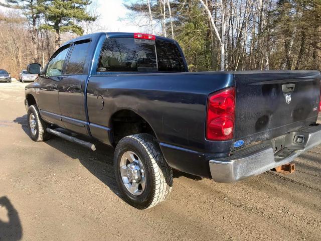 1D7KS28C27J536018 - 2007 DODGE RAM 2500 S ლურჯი ფოტო 9