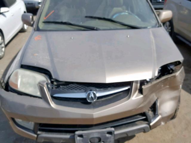 2HNYD18653H519870 - 2003 ACURA MDX TOURIN BROWN photo 7