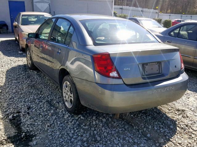 1G8AJ52F35Z103345 - 2005 SATURN ION LEVEL GRAY photo 3