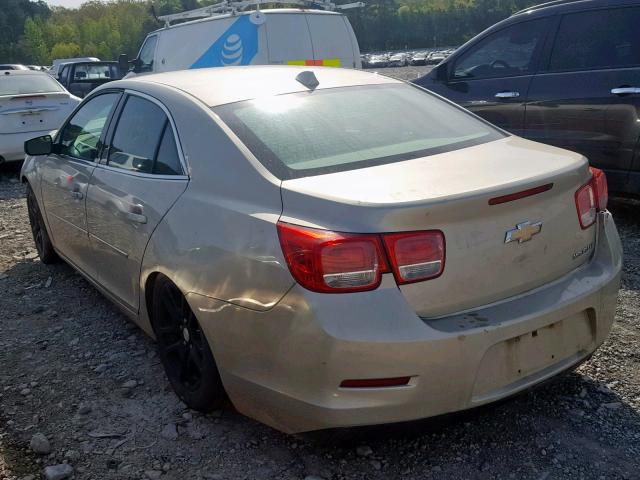 1G11C5SL8EF121498 - 2014 CHEVROLET MALIBU 1LT 棕色 照片 3