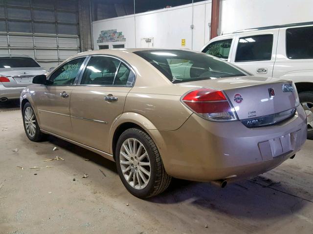 1G8ZV577X7F188200 - 2007 SATURN AURA XR GOLD photo 3