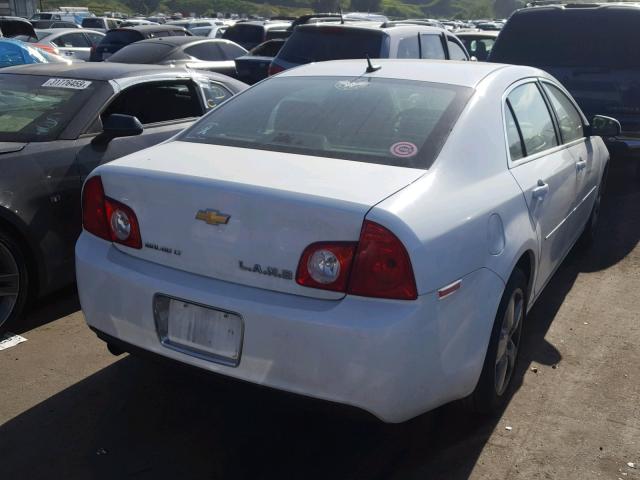 1G1ZD5E18BF143250 - 2011 CHEVROLET MALIBU 2LT WHITE photo 4