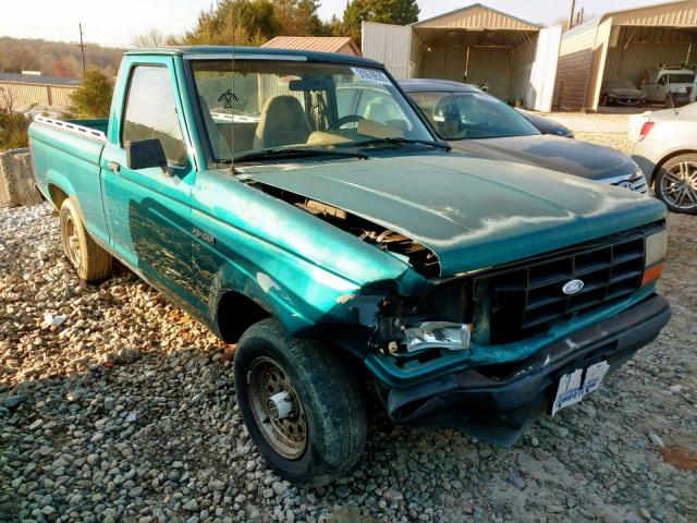 1FTCR10U0NTA56053 - 1992 FORD RANGER GREEN photo 1