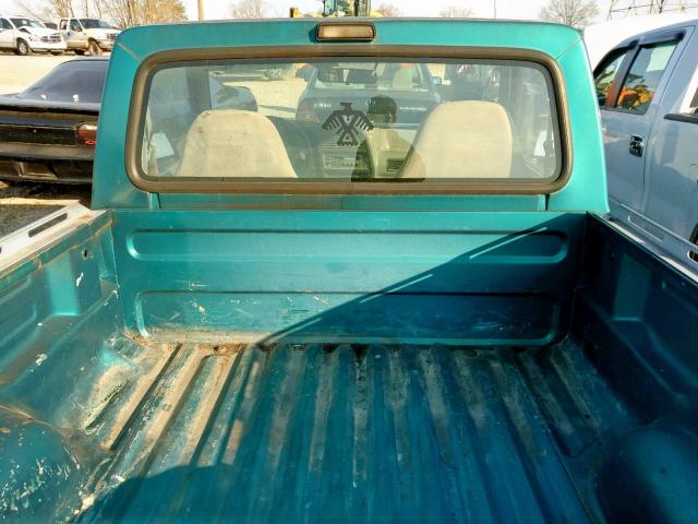 1FTCR10U0NTA56053 - 1992 FORD RANGER GREEN photo 6